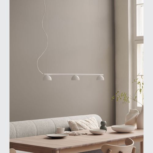 Blush Rail 3lt Pendant Light