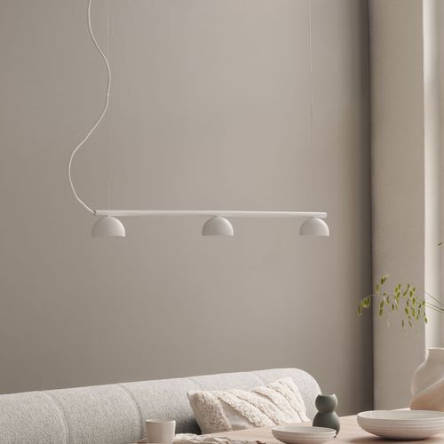 Blush Rail 3lt Pendant Light