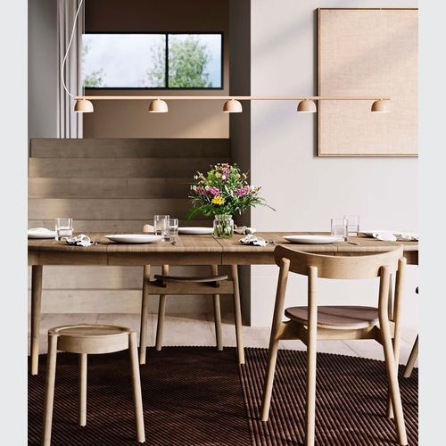Blush Rail 5lt Pendant Light
