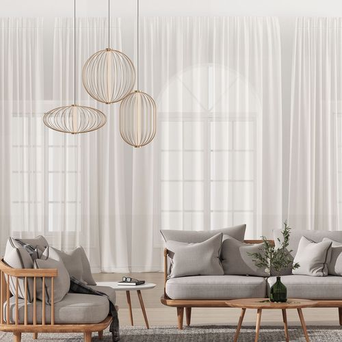 Pepo Brass Pendant Light