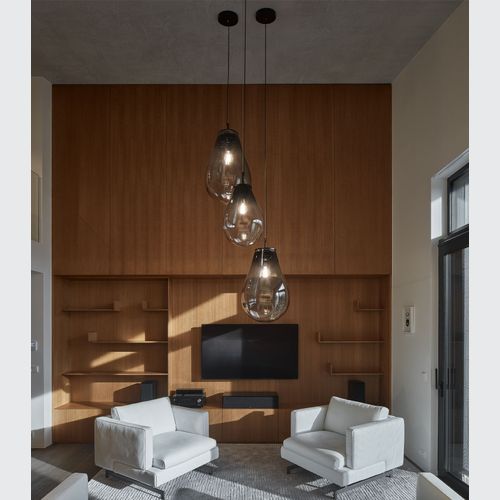 Tim Black Pendant Light
