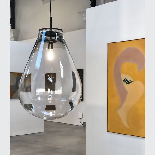 Tim Black Pendant Light