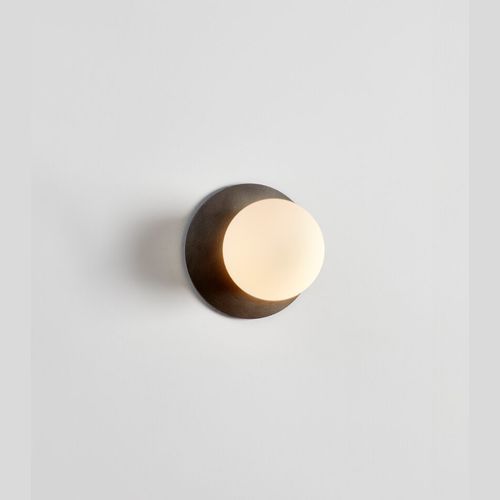 Orbit Brass Wall Light