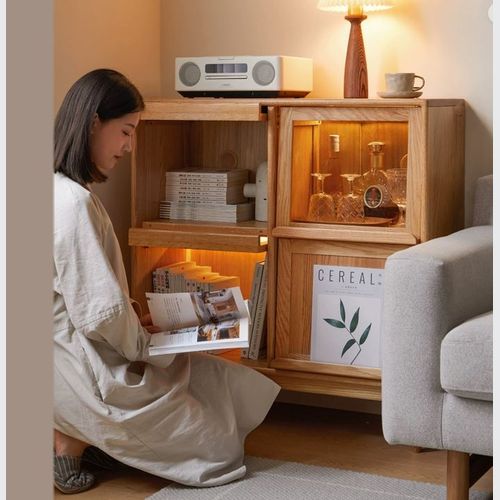 Lima Natural Oak Small Sideboard