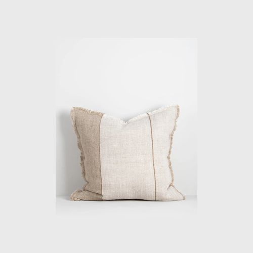 Baya Frankton Linen Cushion - Sand