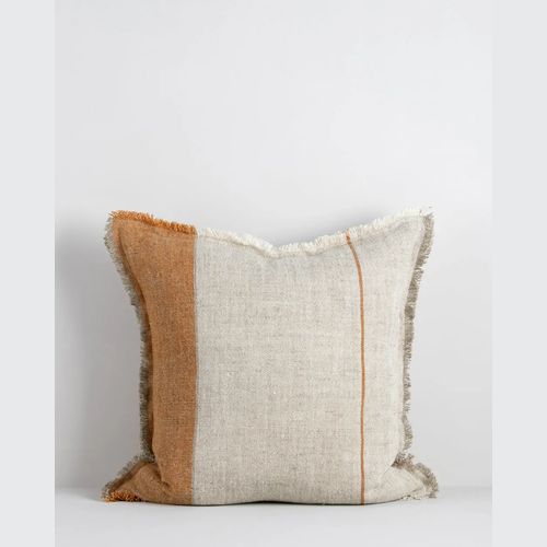 Baya Frankton Linen Cushion - Spice
