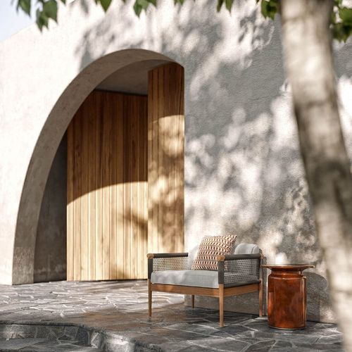 Lodge Outdoor Armchair by Atmosphera
