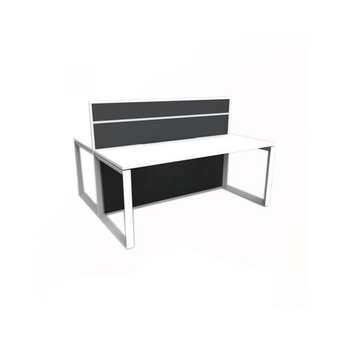 Loop Workstation 2 Person Full Height Screen