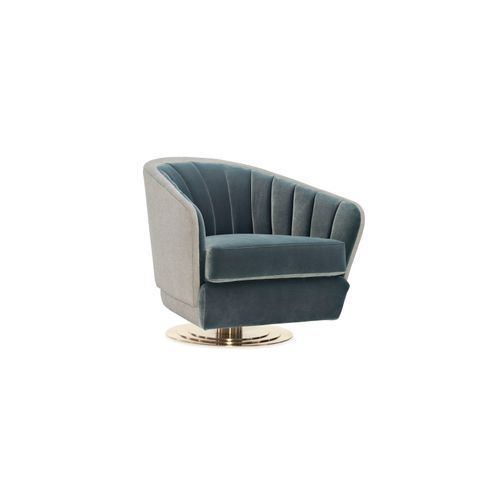 Modern Edge Concentric Swivel Chair
