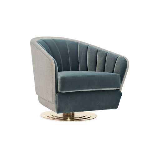 Modern Edge Concentric Swivel Chair
