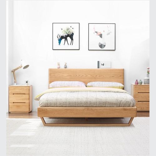 Manchester Natural Solid Oak Bed Frame