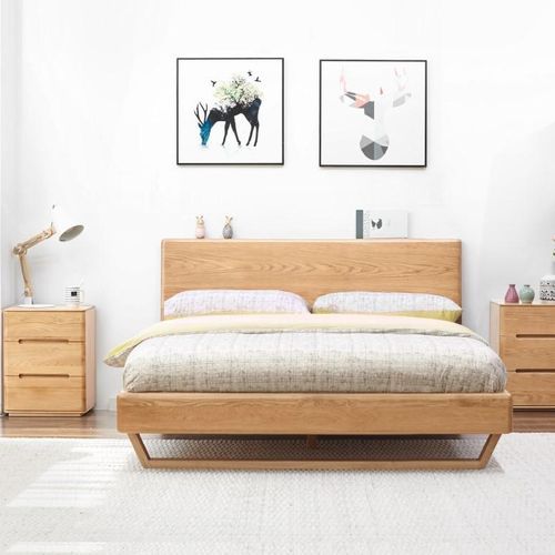 Manchester Natural Solid Oak Bed Frame