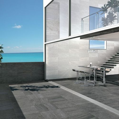 Materia Anthracite Floor Tiles