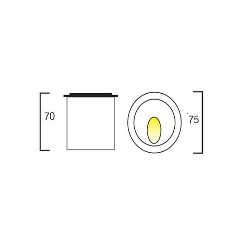 Pin Beam Foot Light