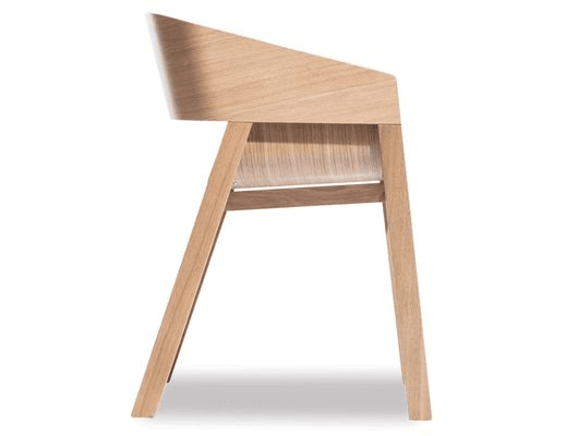 Merano Armchair - Natural Oak - by TON