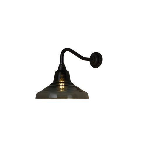 Glass School Wall Light