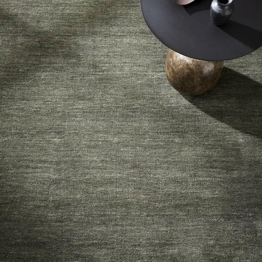 Baya Sandringham 100% Wool Rug - Forest