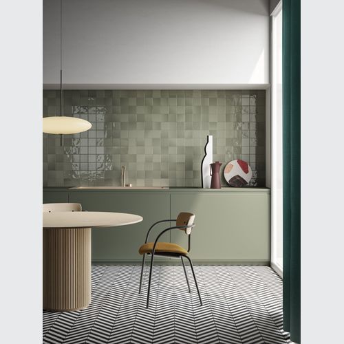Rebel Moss Gloss 100x100mm