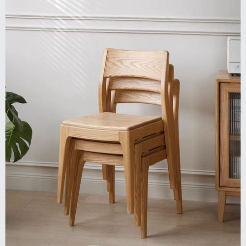 Munich Natural Solid Oak Dining Chair