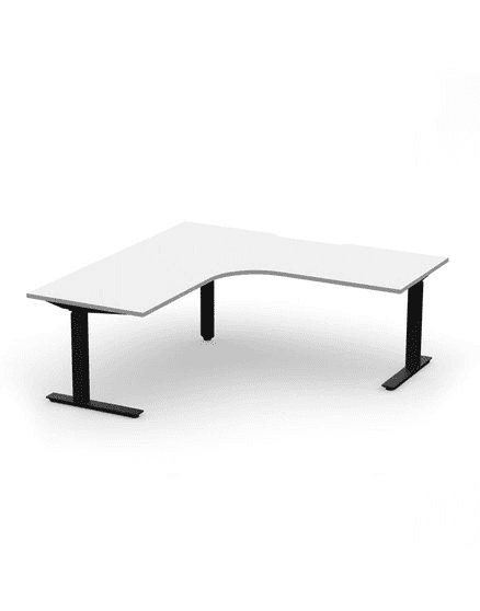 Novare Cuatro L Shape Desk Height Adj