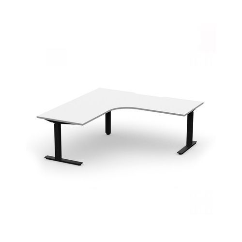 Novare Cuatro L Shape Desk Height Adj
