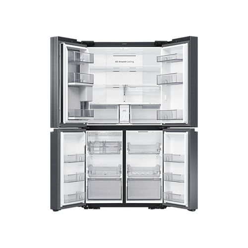 648L Beverage Showcase French Door Fridge Matte Black