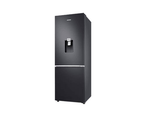 307L Bottom Mount Fridge All Around Cooling Matte Black