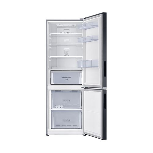 310L Bottom Mount Fridge All Around Cooling Matte Black