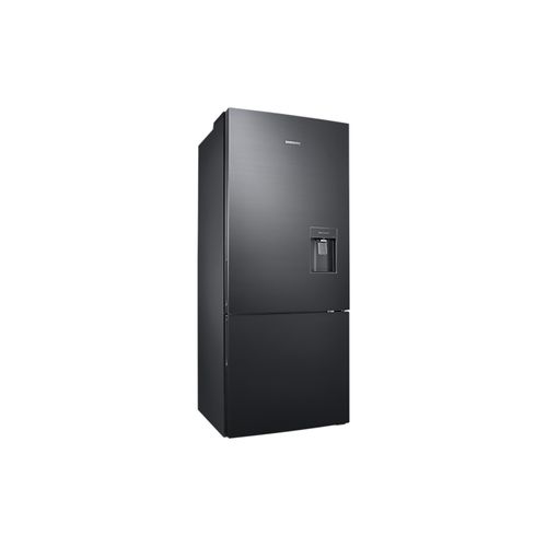 424L Bottom Mount Fridge All Around Cooling Matte Black