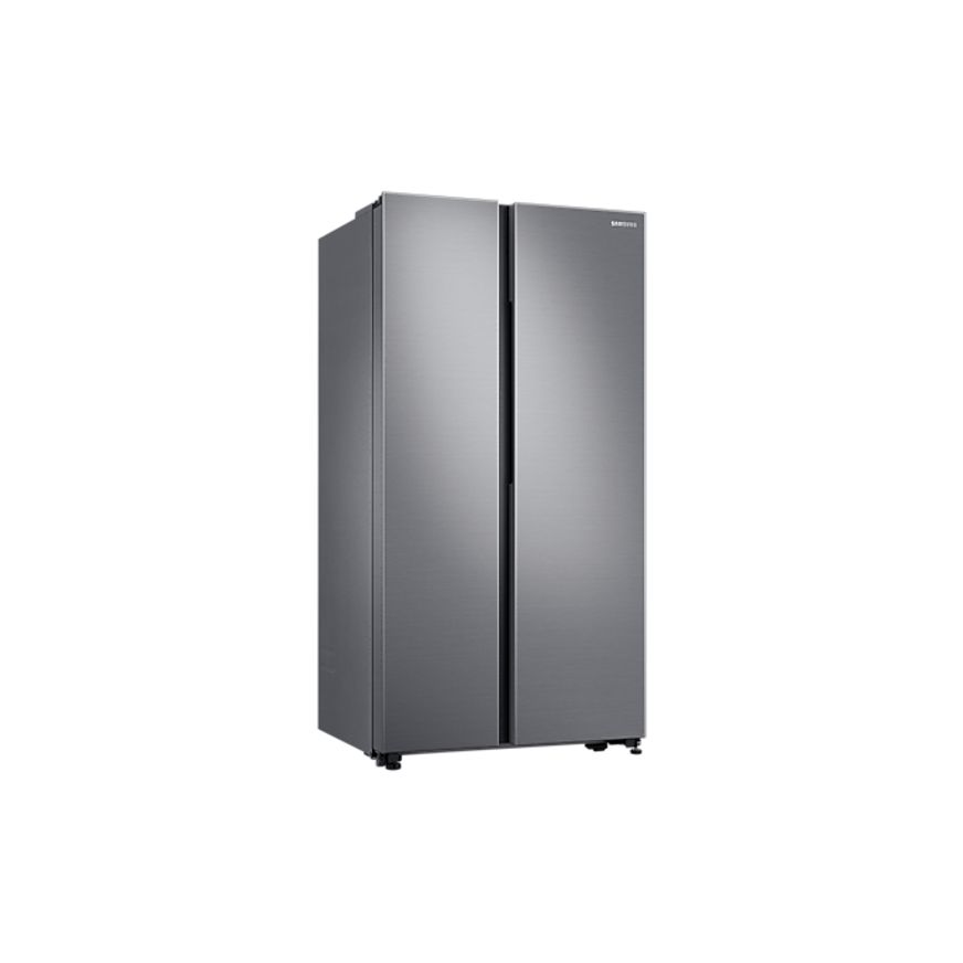 655L Side By Side Fridge All Around Cooling Matte Silver