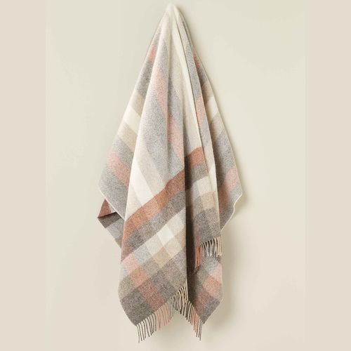 NZ Wool Throw - Woodale - Sienna | 100% Pure Wool