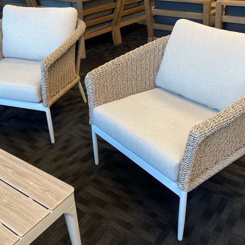 Ohope 4pc Rattan Outdoor Lounge Set