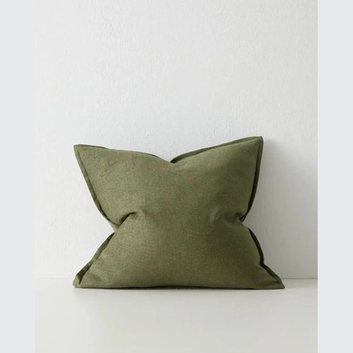 Weave Home Fiore Cushion - Olive | Square and Lumbar