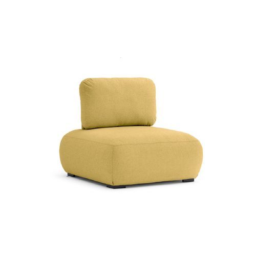 Ora One Seater Outdoor Lounge - Yellow