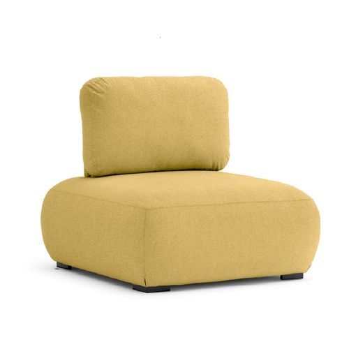 Ora One Seater Outdoor Lounge - Yellow