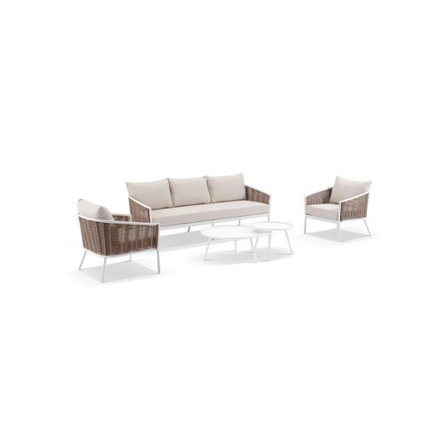 Orchard 4pc Wicker Outdoor Lounge Setting