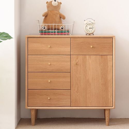 Oslo Natural Solid Oak Small Sideboard Design 2