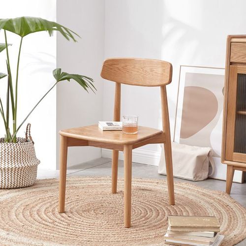 Oslo Natural Solid Oak Dining Chair
