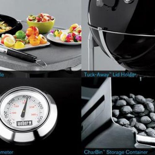 57cm Performer Premium Kettle with GBS SS Grill
