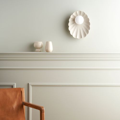 Ceramic Wall Oyster Sconce Light