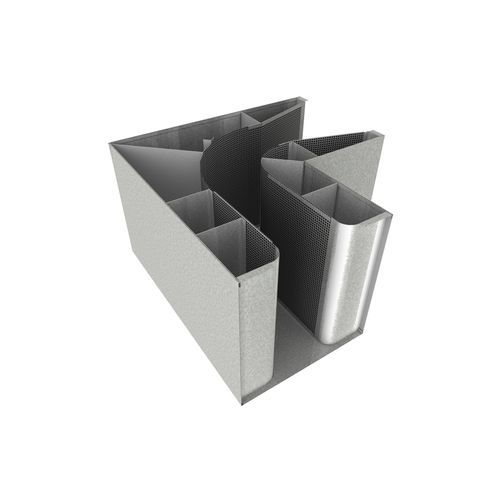 PERM Rectangular Elbow Silencer Packless