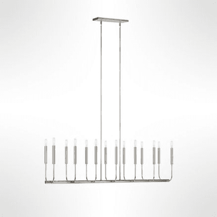 Brianna 14 Light Linear Chandelier by Ellen DeGeneres