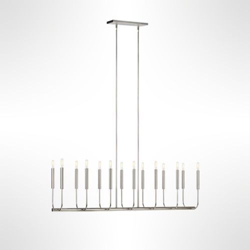 Brianna 14 Light Linear Chandelier by Ellen DeGeneres