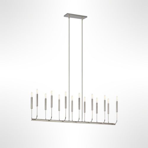 Brianna 14 Light Linear Chandelier by Ellen DeGeneres