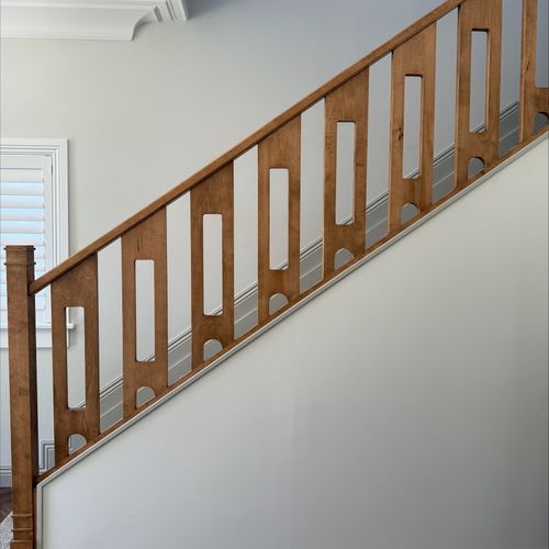 Maple Stair Case