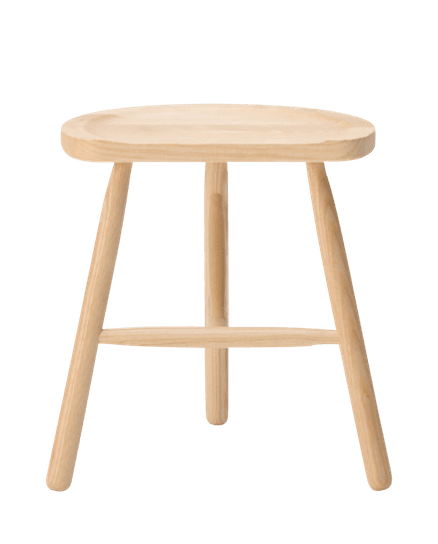 Puccio Wooden Low Stool