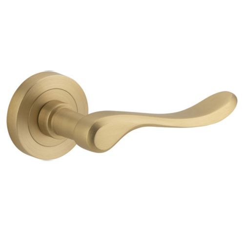 Stirling Door Lever Round Rose