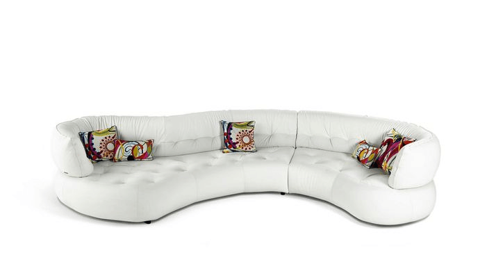 Sense 2-seat 1-arm Unit Right Armrest Sofa
