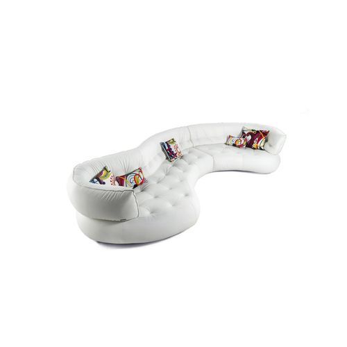 Sense 2-seat 1-arm Unit Right Armrest Sofa