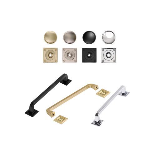KT&CO Kitchen hamptons handles shepparton Matt black/Brushed brass/Brushed nickel/Chrome